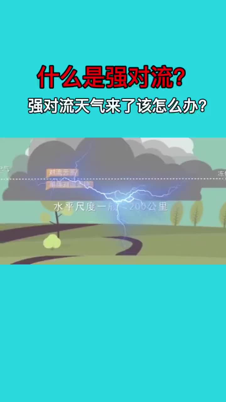 【科普动画】强对流的那些事儿