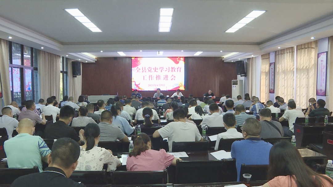 永兴县召开党史学习教育工作推进会