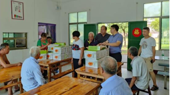 永兴县油麻镇：今年黄桃又丰收