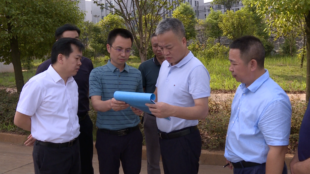 刘朝晖调研郴州市第二次产业项目建设观摩活动（永兴现场点）准备情况工作