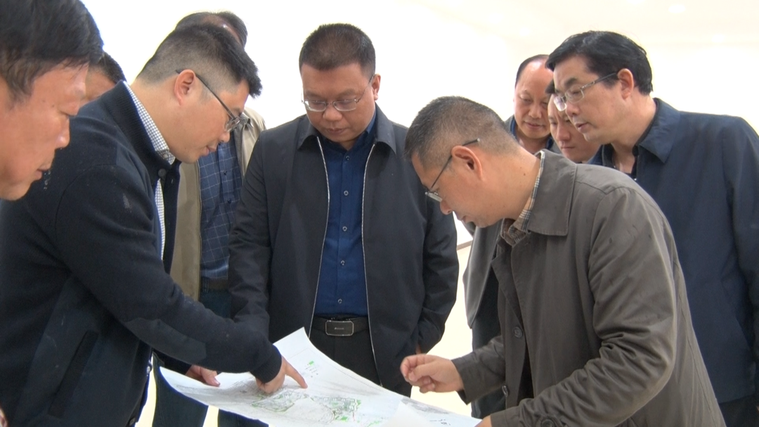 宾心华调研重点项目建设：加强谋划推进确保重点项目尽早落地见效