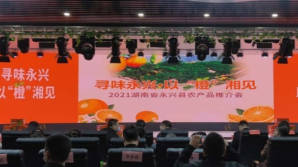 【红网时刻】寻味永兴·以“橙”湘见 2021湖南省永兴县农产品推介会在长沙举办