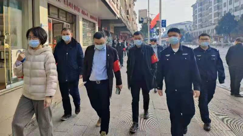 永兴县湘阴渡街道开展校园周边环境专项整治行动