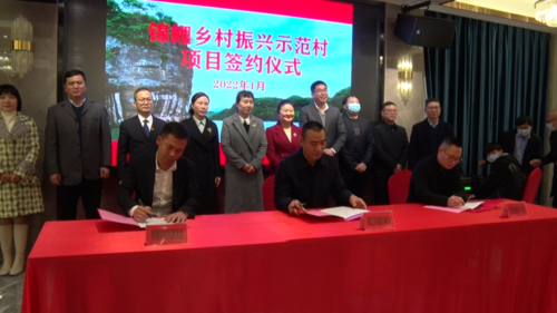 郴州永興：錦鯉鄉村振興示范村項目成功簽約