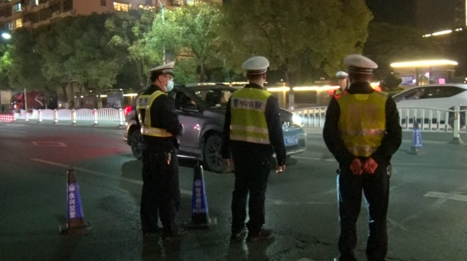 永兴县交警大队：严打酒驾醉驾  护卫交通安全