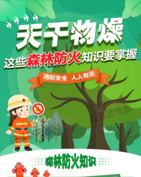 天干物燥，这些森林防火知识要掌握→