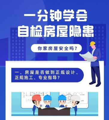 一分钟学会自检房屋隐患！