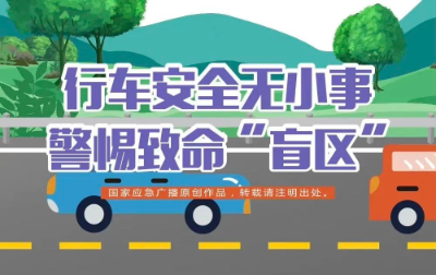 行车安全无小事 警惕致命“盲区”