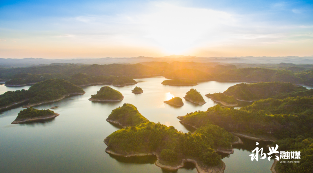 郴州永兴:碧水青山镶明珠,生态水源龙潭湖-新湖南