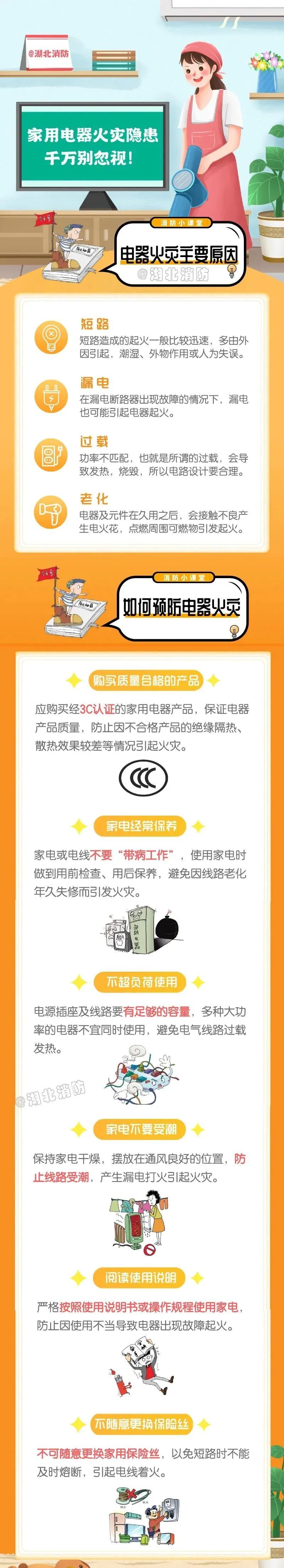 @所有人，这些家用电器火灾隐患千万别忽视！