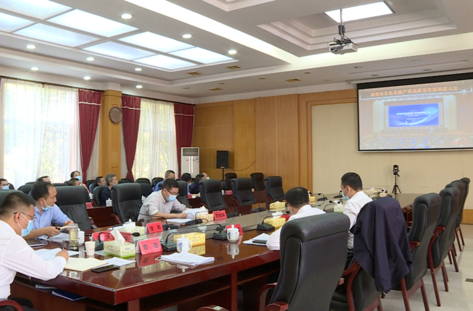 郴州市有色金属产业高质量发展推进大会召开