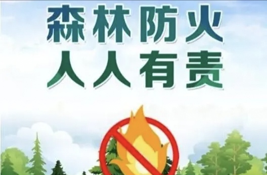 永兴县森林防灭火指挥部办公室关于启动森林火险橙色预警响应的通知