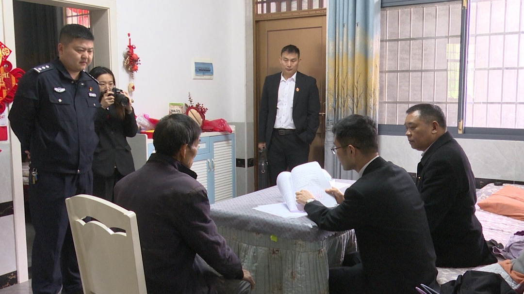 永兴县人民法院：强制执行一起相邻纠纷案件