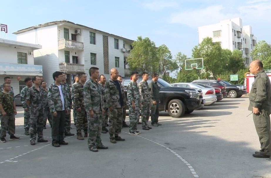 永兴县高亭司镇：开展森林消防实战演练 筑牢防火“安全墙”