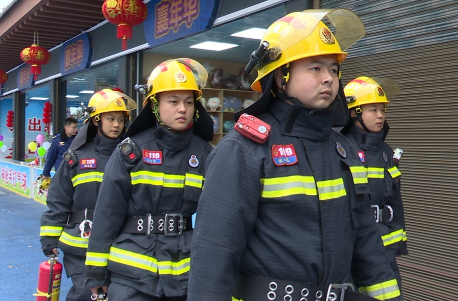 新春我在岗｜永兴县消防救援大队：消防守护不打烊 备勤一线保平安