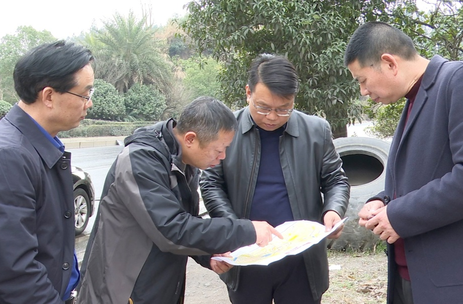 开年就开战 聚力加油干：宾心华调研交通项目建设