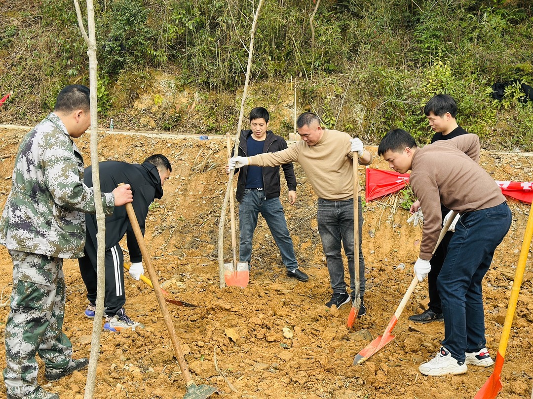 永兴县自然资源局：开展“党员引领绿色行动，义务植树共筑生态永兴”义务植树活动