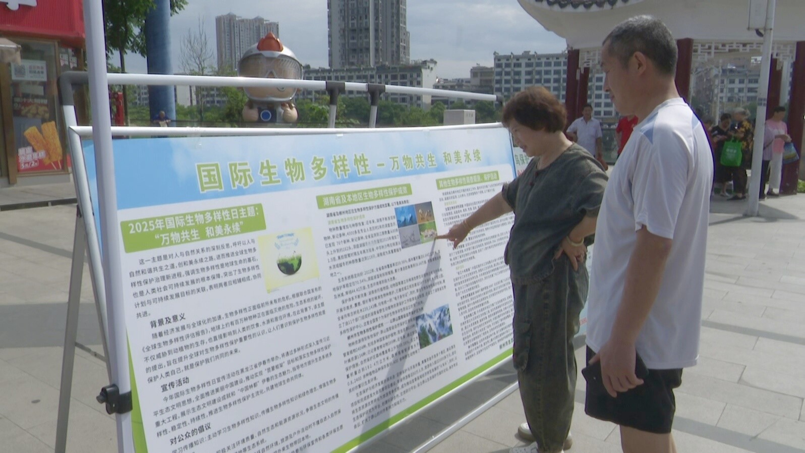 永兴县开展“生物多样性”主题宣传活动