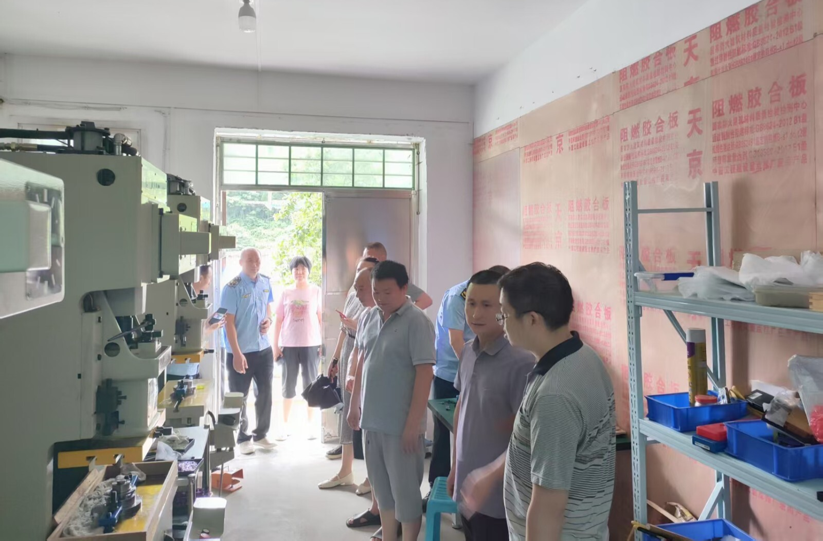永兴县金龟镇人大开展安全生产专项执法检查工作