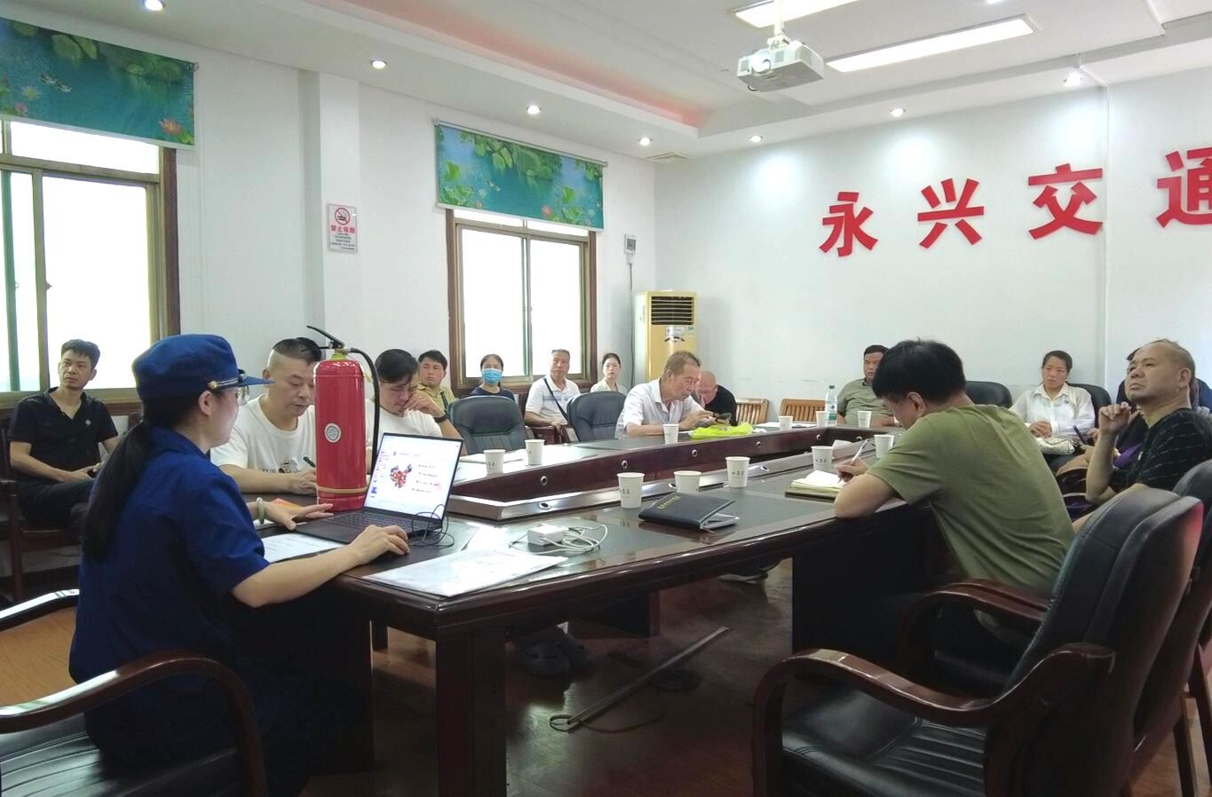 永兴县交通运输局组织开展2025年消防安全知识培训