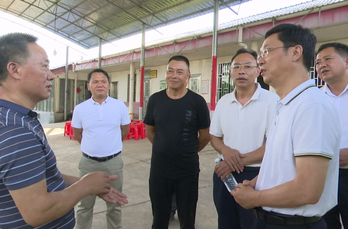 省委老干部局调研组来永兴县调研离退休干部工作