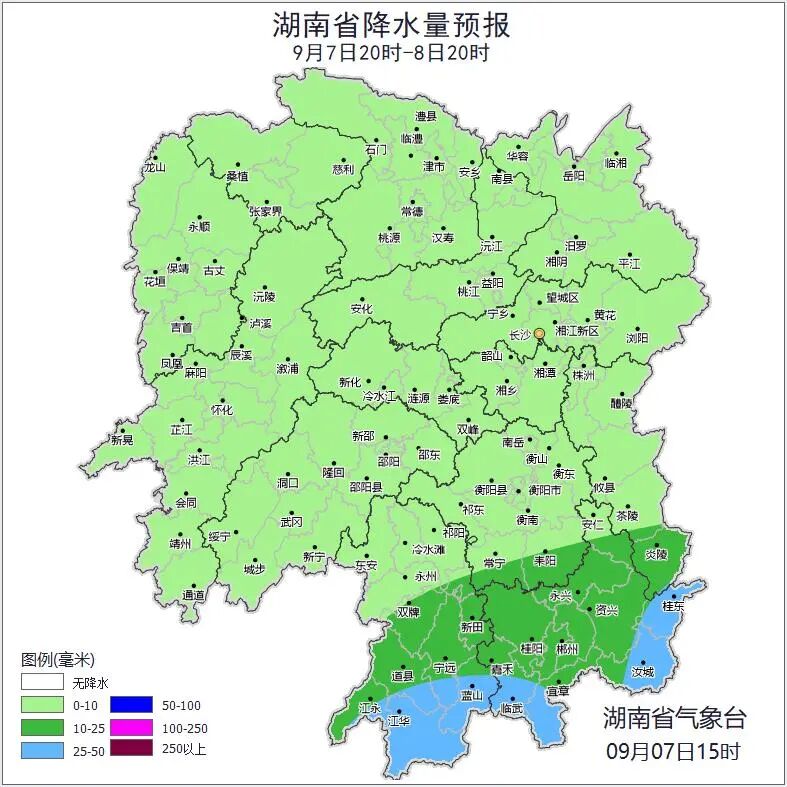 湖南气象发布：暴雨！9级阵风！台风即将影响湖南