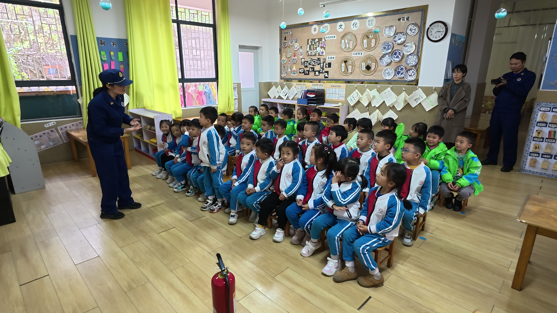 永兴：萌娃学消防 安全护成长
