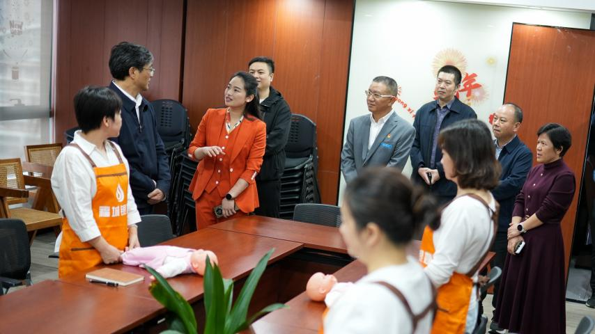 省人社厅调研劳务品牌的省外拓展情况