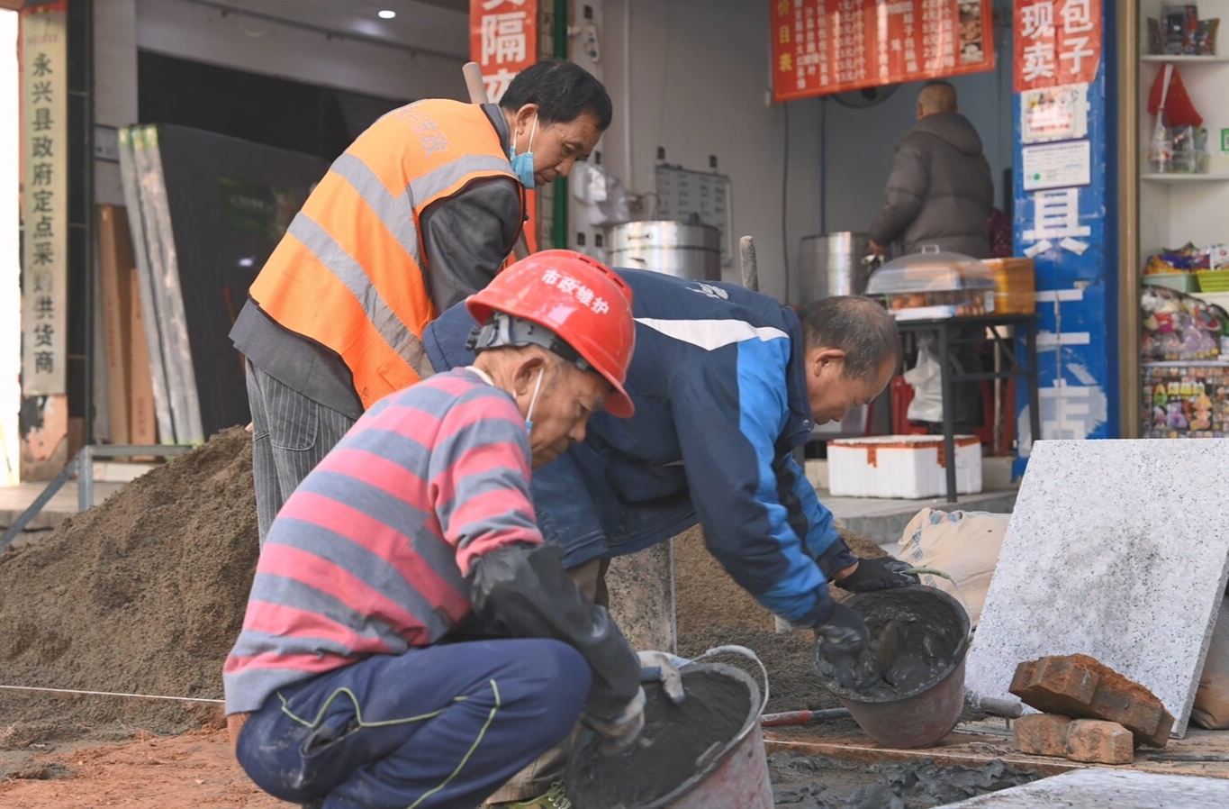 全民守护安全行动|永兴县持续推进校园周边环境整治提升工作