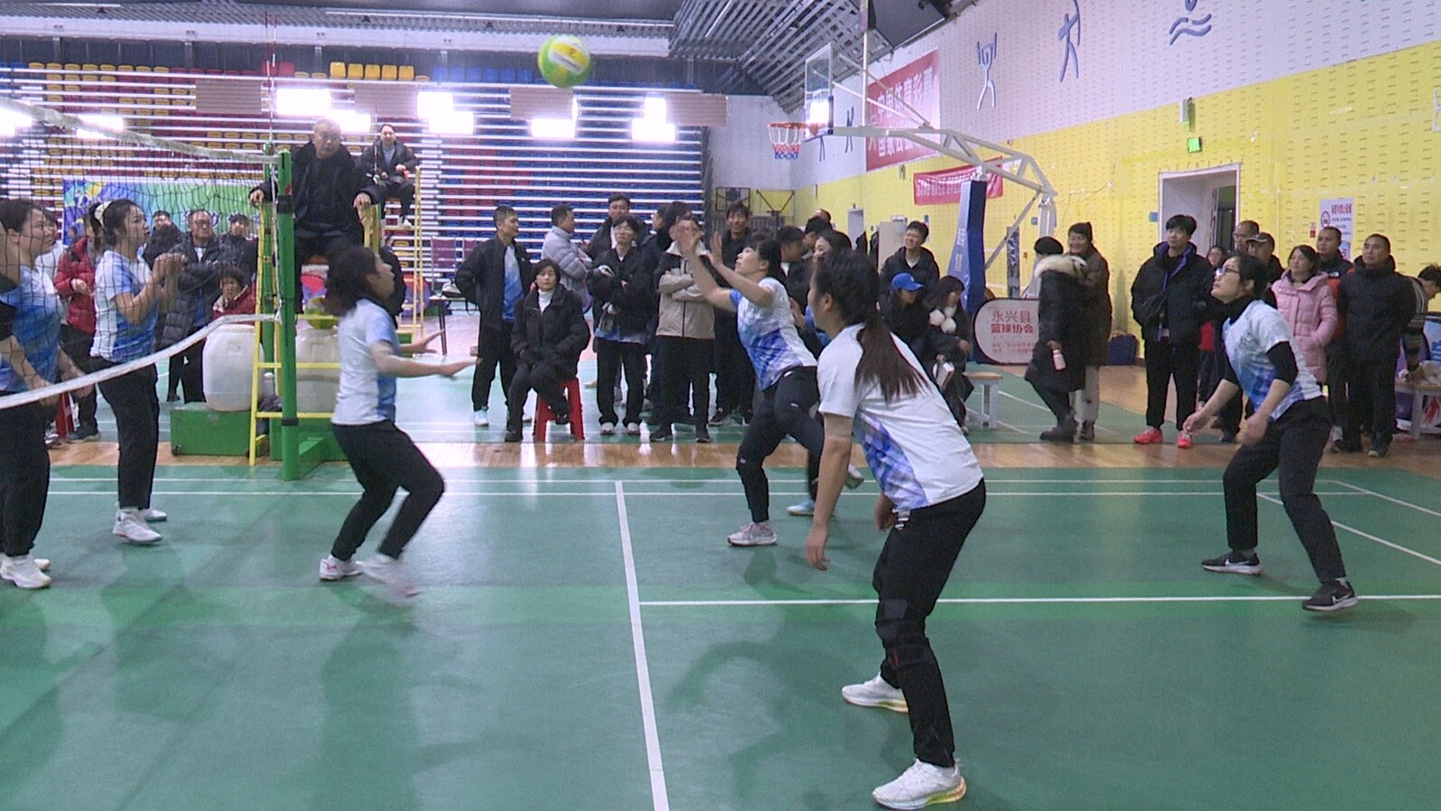 永兴县“庆元旦”民间气排球赛闭幕