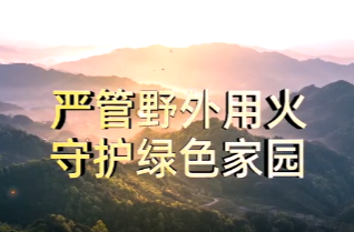 严管野外用火 守护绿色家园