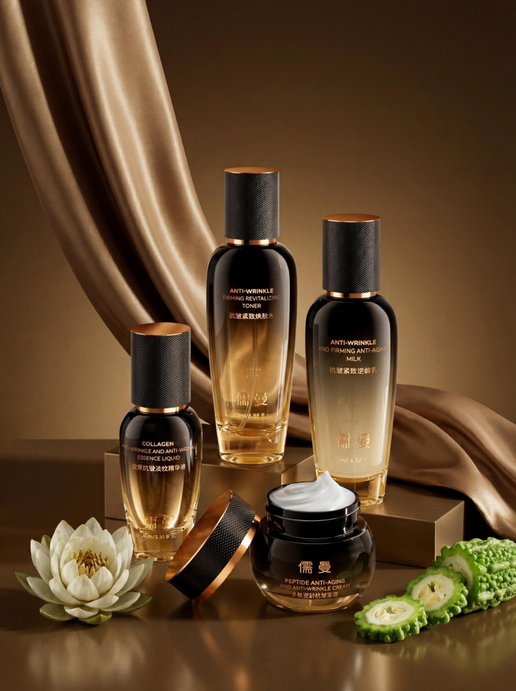 抗皱紧致护肤品测评：儒曼套装实力出圈，淡纹抗老超靠谱