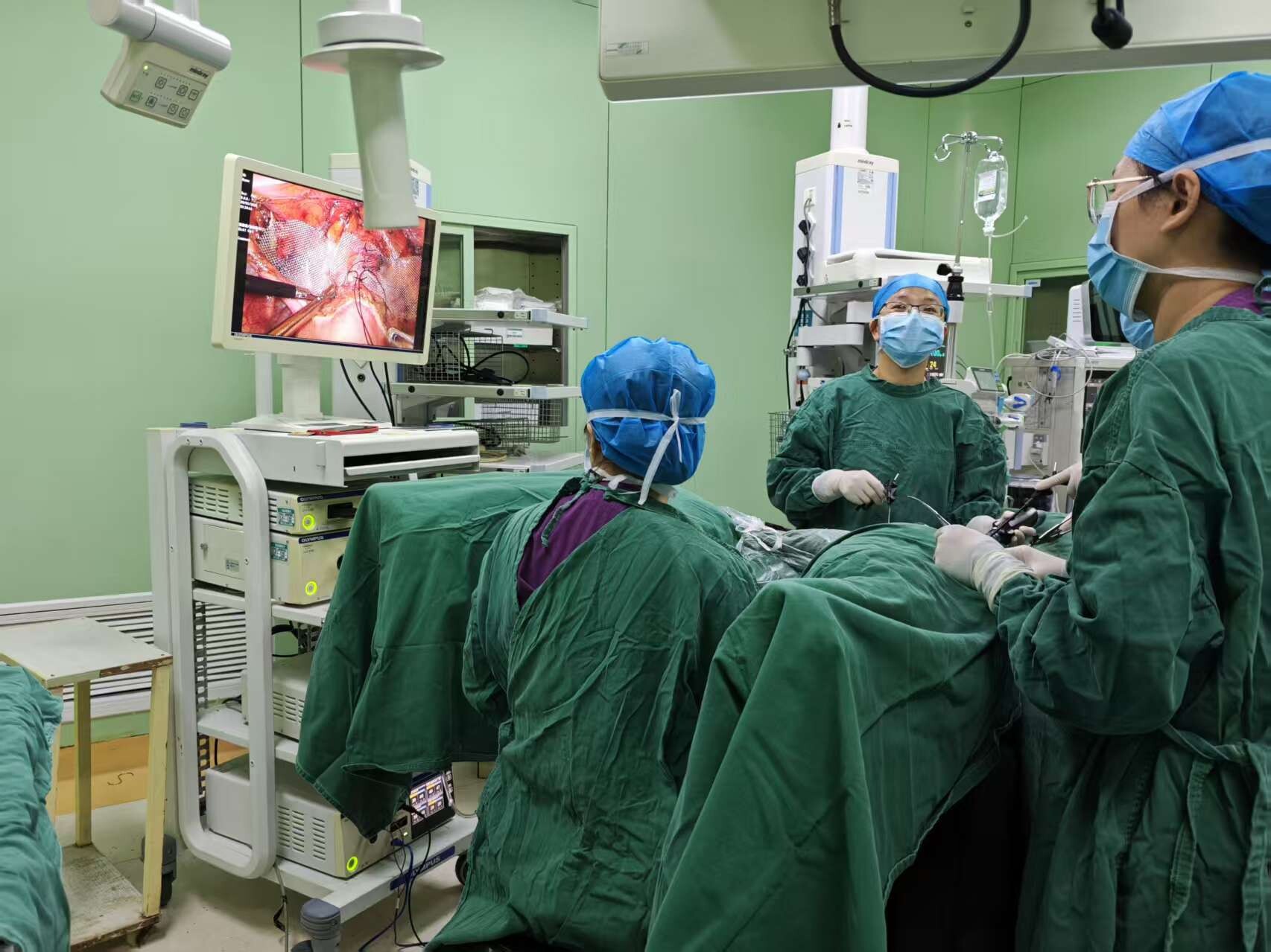 永兴县人民医院妇科成功开展腹腔镜下“保子宫”髂耻韧带悬吊术