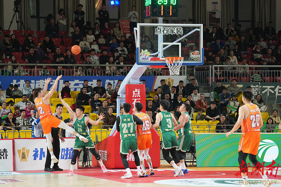 聚焦“湘BA”：郴州队85∶67完胜益阳队 斩获赛季首胜