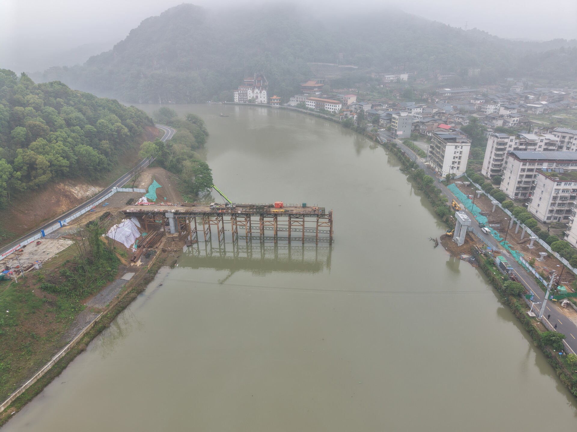 开局八好 乘势而上|永兴县湘永人行桥项目加速推进 预计9月全面通行