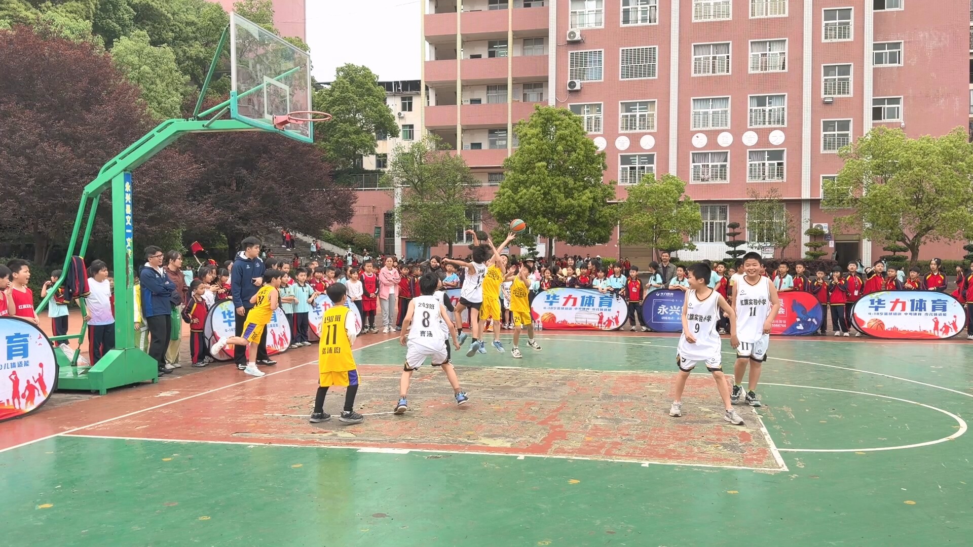 永兴县红旗实验小学第七届体育节启动