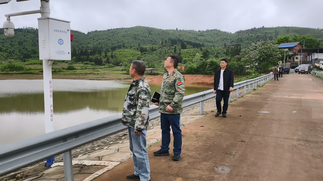 永兴县洋塘乡：强化值班值守 筑牢水库防汛“安全墙”