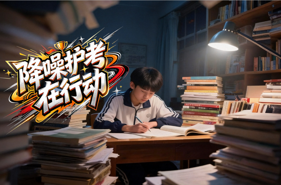 郴州永兴：降噪护考在行动