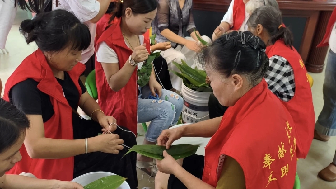 我们的节日·端午｜永兴县金龟镇唐公村：粽叶飘香聚人气 党群服务“零距离”
