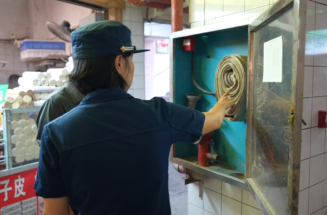 全民守护安全行动|县消防救援局：排查整治市场隐患 筑牢消防安全防线