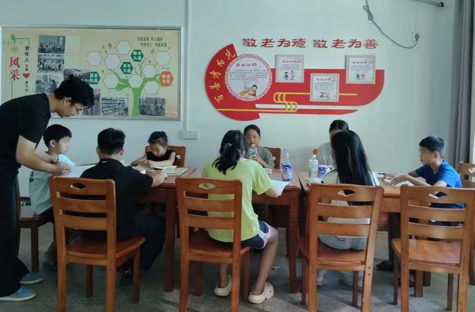 永兴县太和镇太和村：大学生返乡助力暑期关爱 筑牢未成年人安全防护网