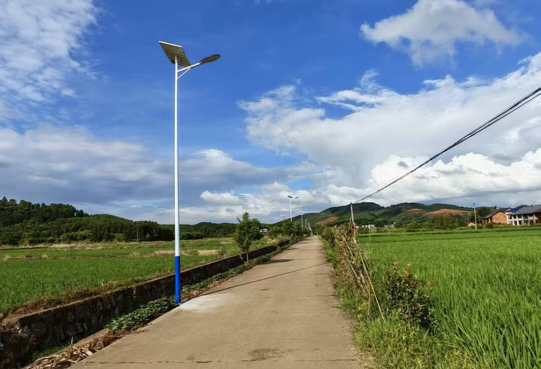 开局八好 乘势而上｜永兴县金龟镇：亮化工程暖民心 照亮乡村振兴路