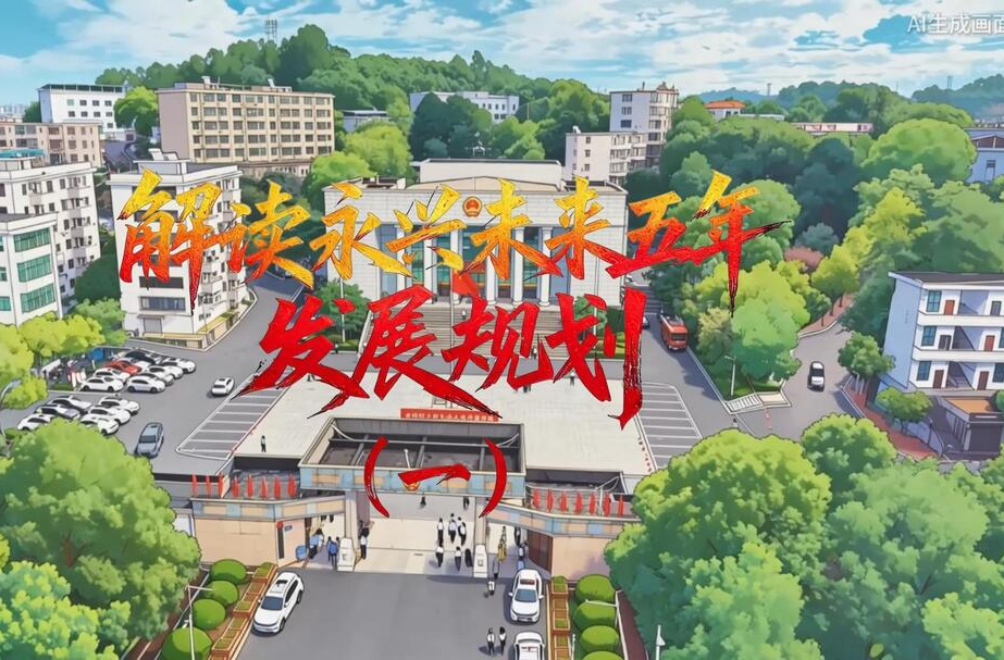 动画“数”读新蓝图：跟永兴城市IP一起瞭望未来五年新变化（一）