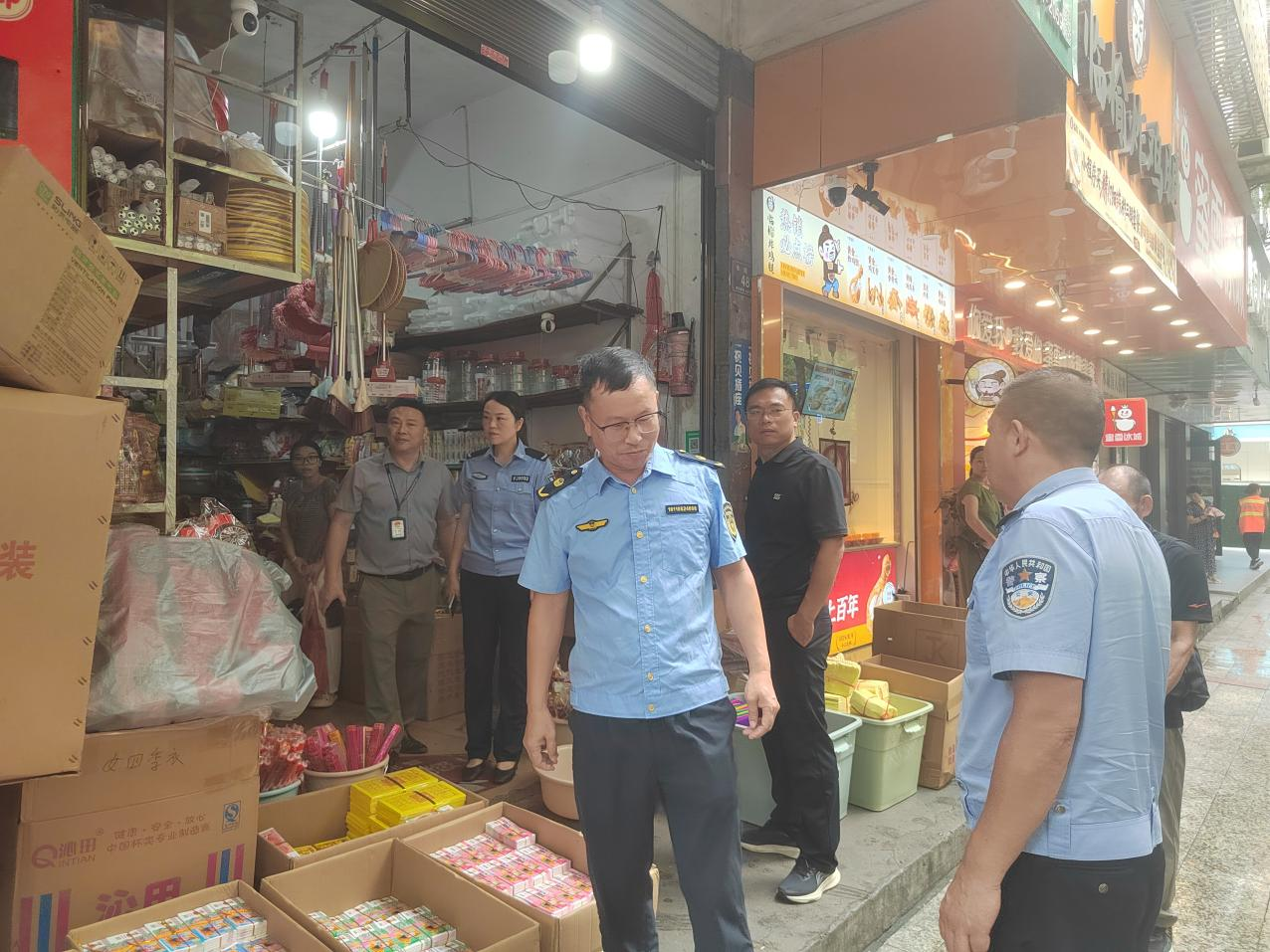 永兴县：多部门联合开展中元节期间烟花爆竹经营秩序集中整治