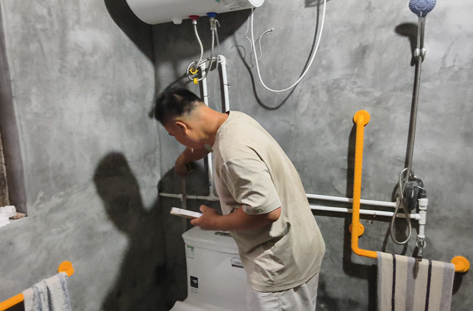 永兴县开展困难重度残疾人家庭无障碍改造项目验收工作