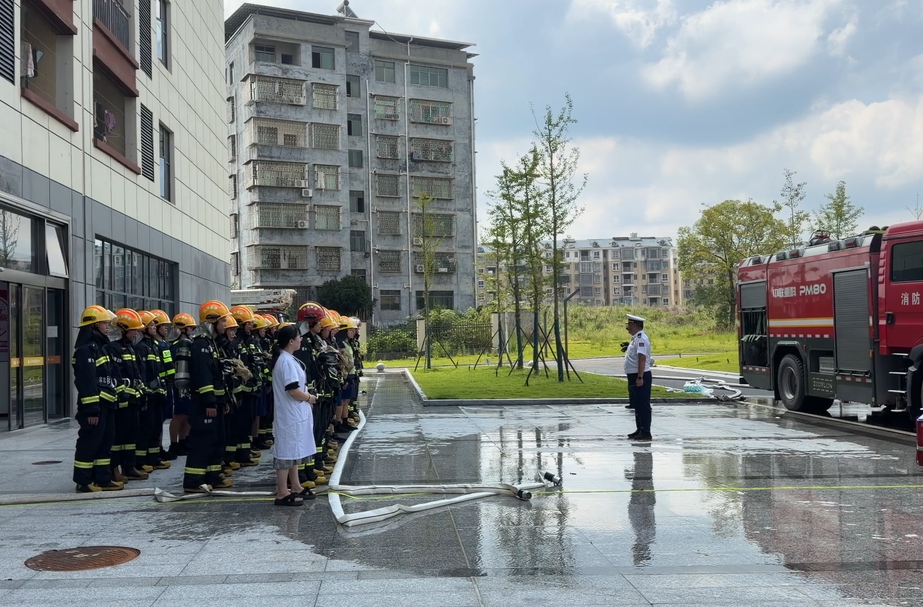 全民守护安全行动|永兴：开展灭火救援实战演练 全力守护老年群体生命财产安全
