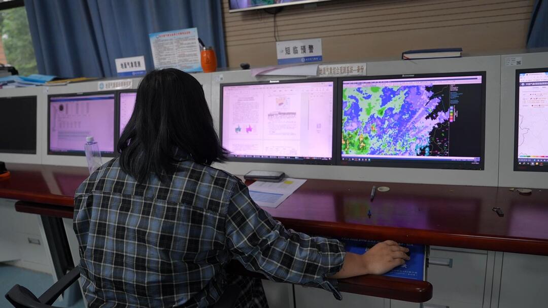 冷空气与台风外围气流叠加 永兴县阴雨天气持续延长