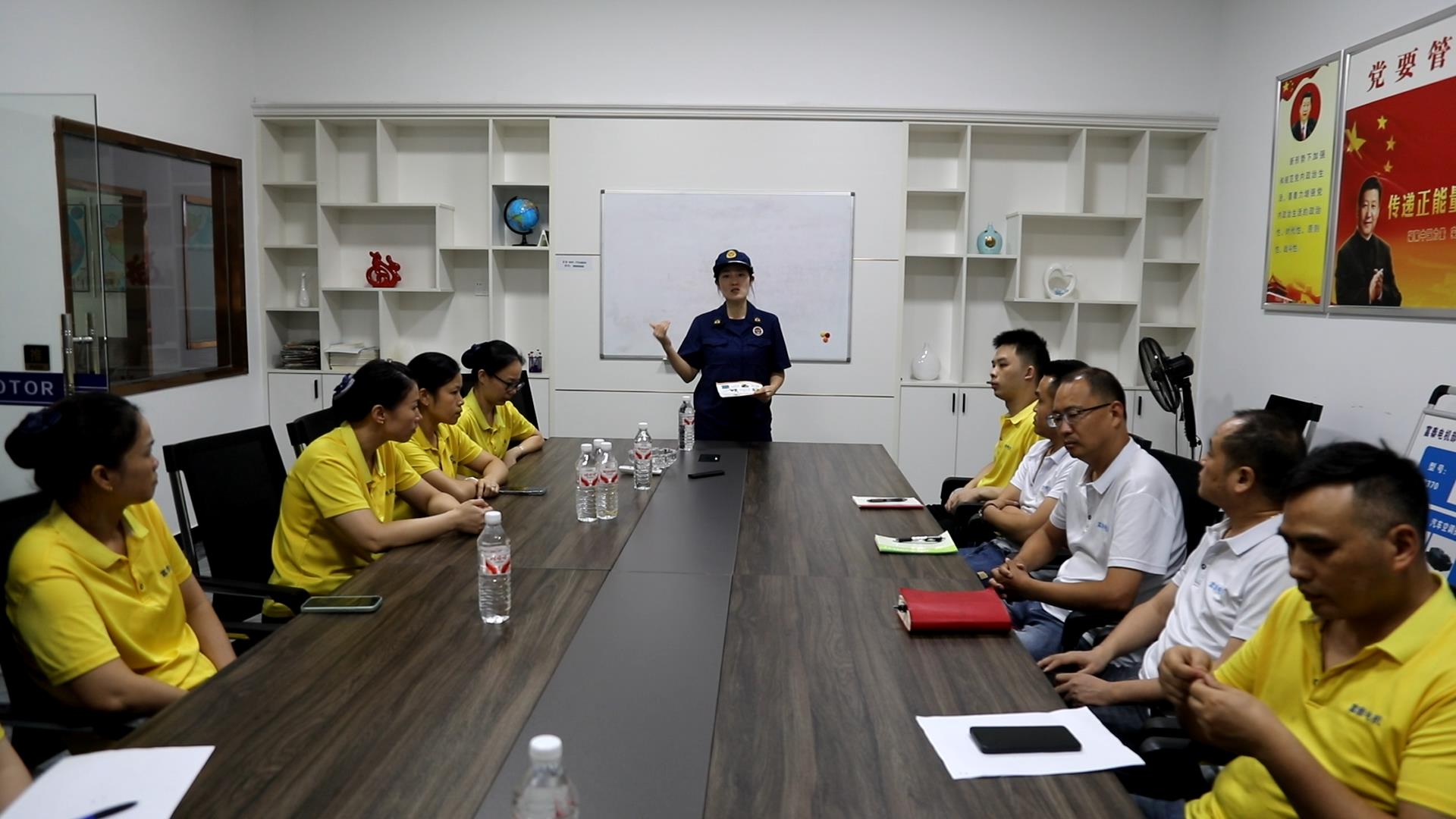 全民守护安全行动|消防安全培训：宣传到企 培训到岗 演练到人
