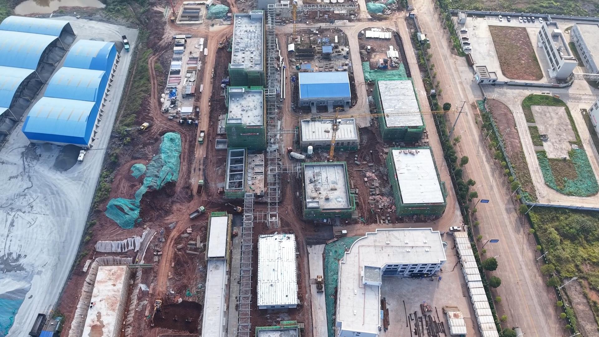 项目建设巡礼|湖南镝特新材料：抢抓黄金施工期 项目建设加速跑