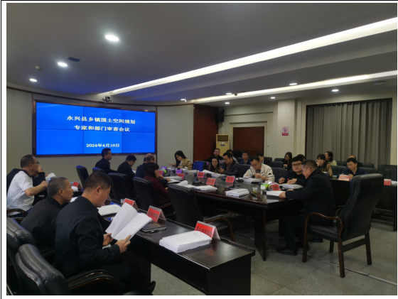 永兴县乡镇国土空间规划专家和部门审查会议召开